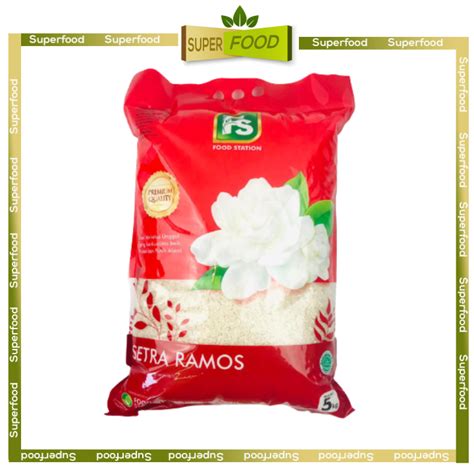 BERAS MELATI SETRA RAMOS 5KG BERAS FS MELATI Lazada Indonesia