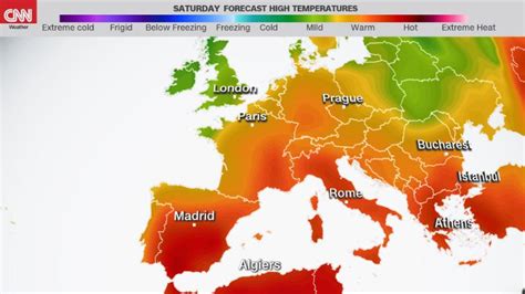 Hottest temperatures of the year expected in Western Europe - CNN