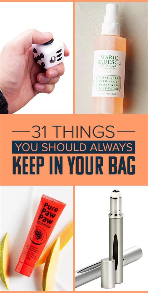 29 Incredibly Useful Things To Keep In Your Bag Christmas Ideas For