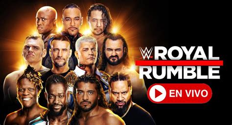 WWE Royal Rumble 2024 EN VIVO Cartelera Datos Y Resultados En Tiempo