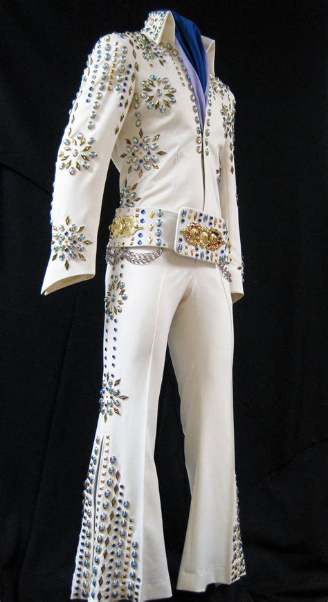 Snowflake Jumpsuit B K Enterprises Costume Company Elvis Jumpsuits