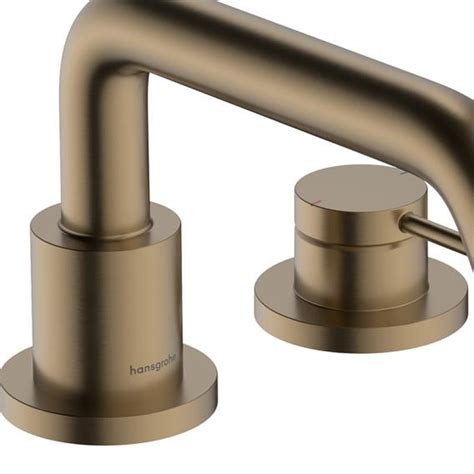 hansgrohe Tecturis S 3 Loch Wannenrandarmatur bronze gebürstet