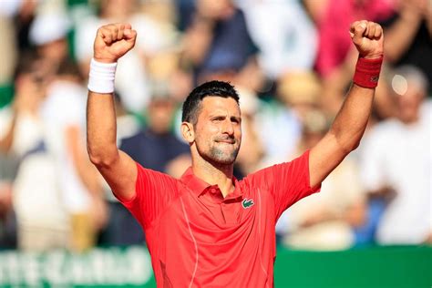 Masters 1000 De Monte Carlo Djokovic Bate De Minaur E Quebra Recorde De Semifinais Flashscore