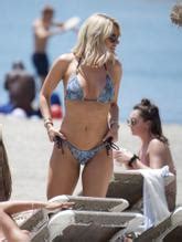 Danielle Armstrong Looks Stunning In A Skimpy Bikini On The Beach In Puerto Banus Spain Aznude