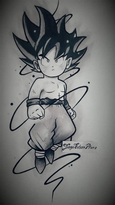 FB retratos a lápiz Diego Peru Cómo dibujar a goku Goku a lapiz