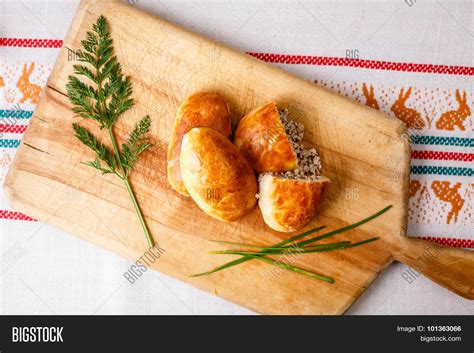 Russian Pirozhki Image & Photo (Free Trial) | Bigstock