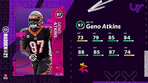 Madden Ultimate Team On Twitter Geno Atkins Hd Wallpaper Pxfuel