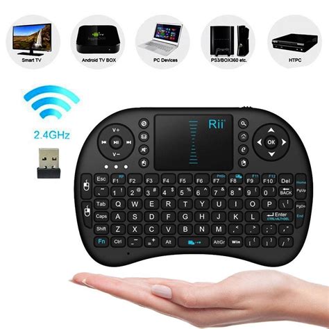 Mini Teclado Wireless Touch Pad Pc Android Tv Smart R Em