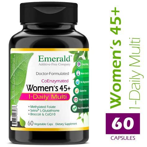 Emerald Laboratories Womens 45 1 Daily Multi Multivitamin With