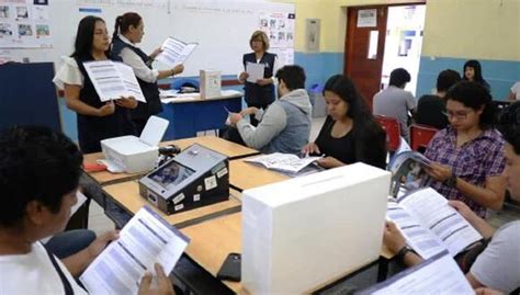 Miembros De Mesa En Elecciones Conoce Las Fechas En Que