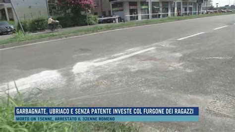 Garbagnate Ubriaco E Senza Patente Investe Col Furgone Dei Ragazzi