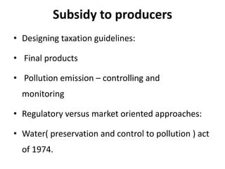 Economics Of Externalities And Pollution Abatement Ppt