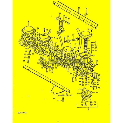 C Joint De Pointeau Carburateur Suzuki Gsx Katana