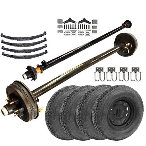 5200 Lb Tandem Axle Ld Trailer Kit 10 4k Capacity Midnight Series Tk 89 74 6 4 6x5 5