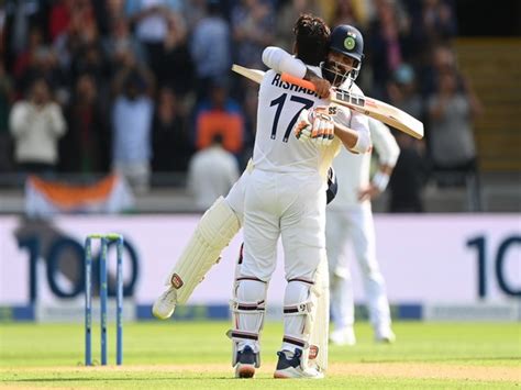 Eng Vs Ind 5th Test Ravindra Jadeja Rishabh Pant Script History With 222 Run Partnership