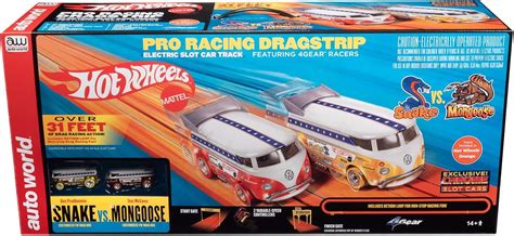 Auto World 31 Hot Wheels Snake Vs Mongoose Pro Racing Drastrip AW