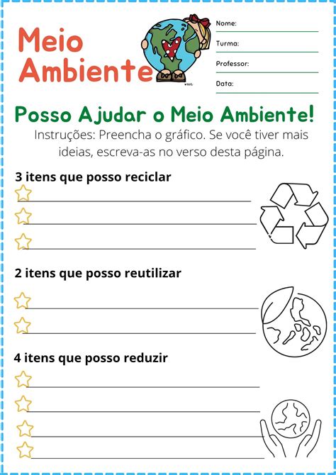 Atividade Sobre Meio Ambiente Ensino Fundamental