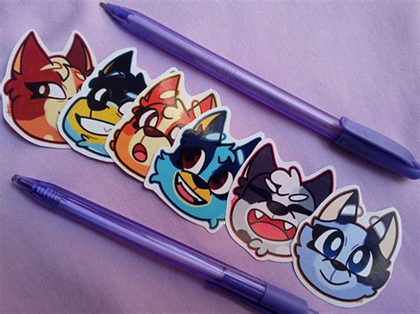 Bluey Stickers Bluey Stickers - Etsy