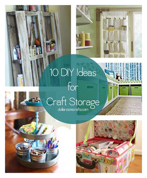 10 Ways To Organize Your Craft Room Or Closet Or Corner Sewing Room