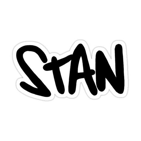 Stan Sticker For Sale By Chloewagner Eminem Phone Case Stickers