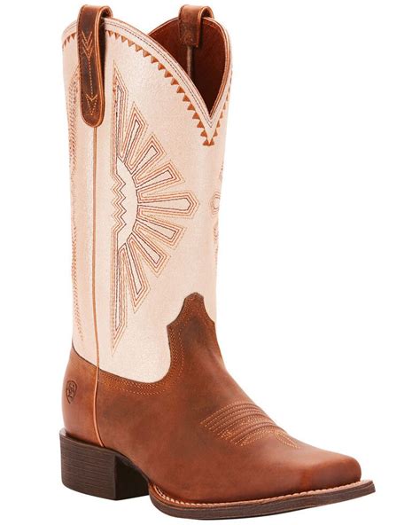 Corral Women S Cactus Floral Embroidery Overlay Western Boots Narrow