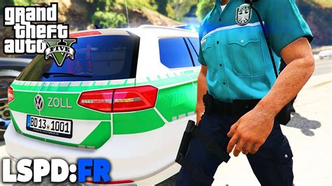 GTA 5 LSPD FR Zoll Mit Kontrollpunkt Deutsch Polizei Mod 55