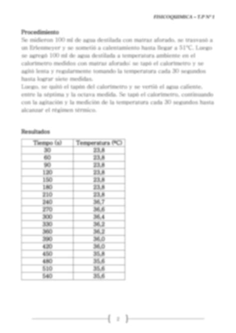 Solution Informe N Fisicoqu Mica Studypool