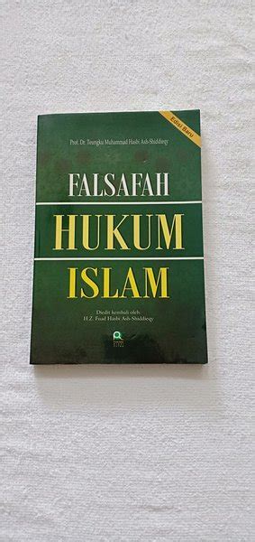 Jual ORIGINAL Buku Falsafah Hukum Islam Teungku Muhammad Hasbi Ash