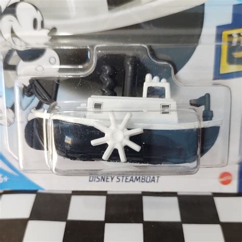 Hot Wheels Disney Steamboat Hw Screen Time Shopee Brasil
