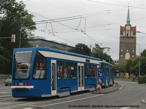 Tatra T6 NF Beiwagen In Rostock