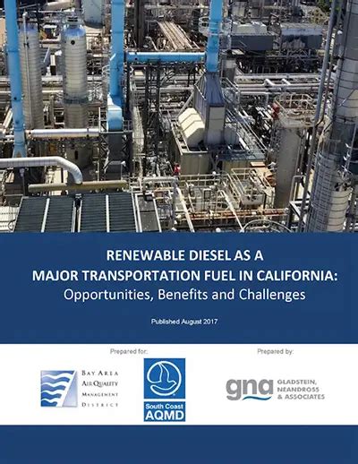 Renewable Diesel As A Major Transportation Fuel In California