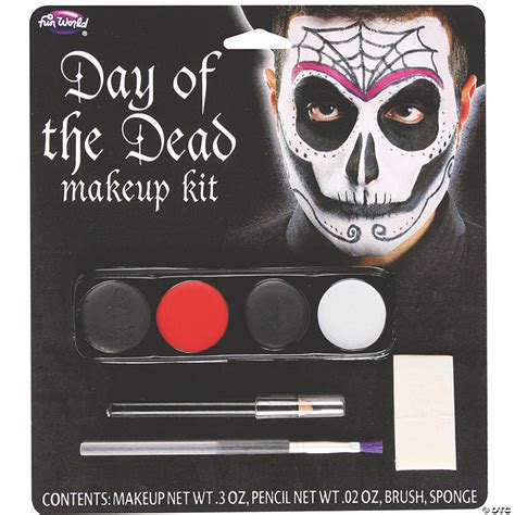 Male Day of the Dead Makeup Kit