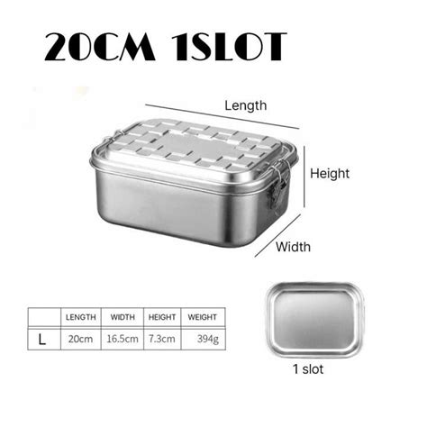 Germany Quality Sus304 Stainless Steel Lunch Box Bento Box Food