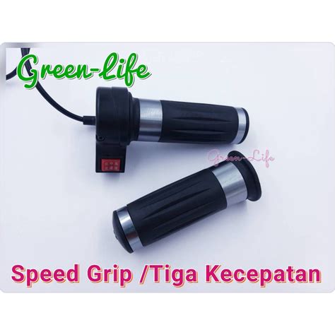 Handle Gas Sepeda Listrik Tiga Kecepatan