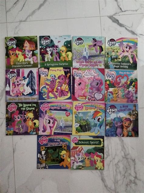 Preloved My Little Pony Mlp Books Collection Hobbies And Toys Books