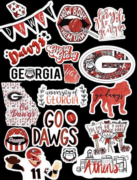 Georgia bulldog background