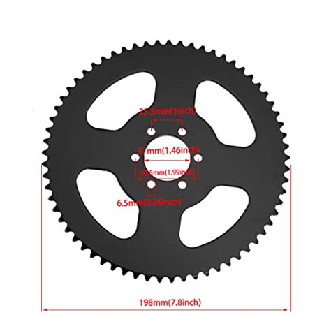 Yoxufa Teeth Chain Rear Sprocket For Cc Cc Cc Hp