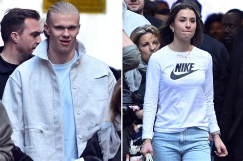 Erling Haaland goes shopping with rarely-seen girlfriend in London's ...