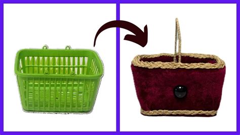 Transforming Trash Into Treasure Crafting A Stylish Basket From