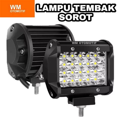 Jual Lampu Led Cwl Tembak Sorot Work Light Mata Susun Bar Cree