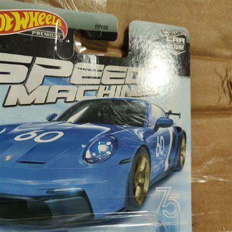 Hot Wheels Premium Speed Machine Porsche Gt Shopee Malaysia