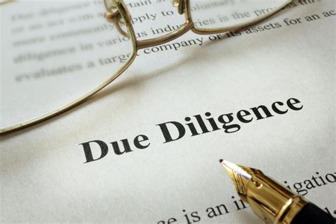 Why Due Diligence Is Important Standard Law Co Brisbane Law Firm