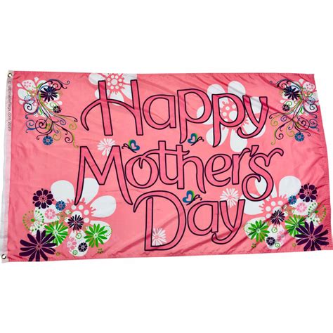 Happy Mothers Day Flag 3x5 Ft Mothers Day Flags For Sale Ultimate Flags