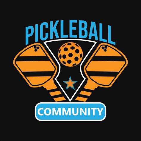 Pickleball logo design 40335588 Vector Art at Vecteezy