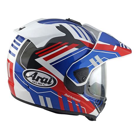 Arai Tour X 5 Trail Helmet Blue AR3285TB Full Face Helmets MotoStorm