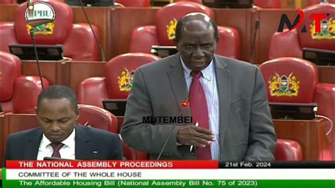 War In Parliament As Azimio Mps Walks Out Of Parliament As Amendment To