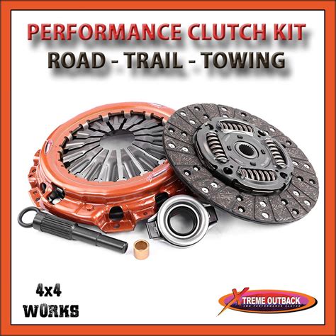 Xtreme Outback Nissan Navara D22 Heavy Duty Organic Clutch Kit 1997 05