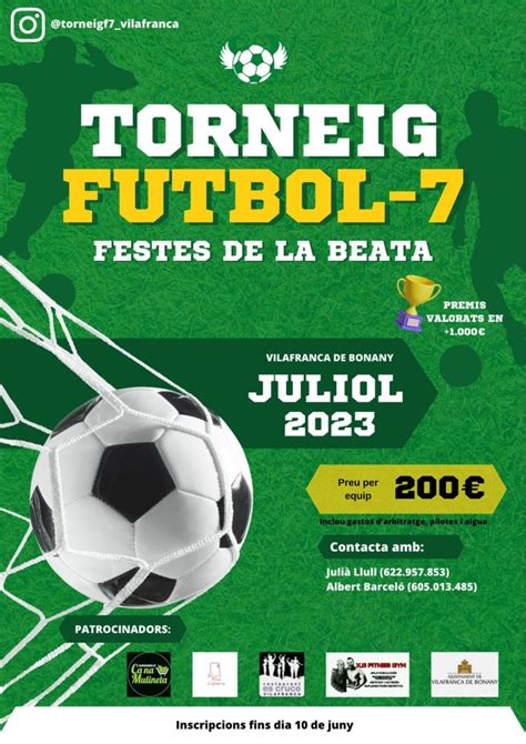 Torneig Futbol Festes De La Beata Ajuntament De Vilafranca De Bonany