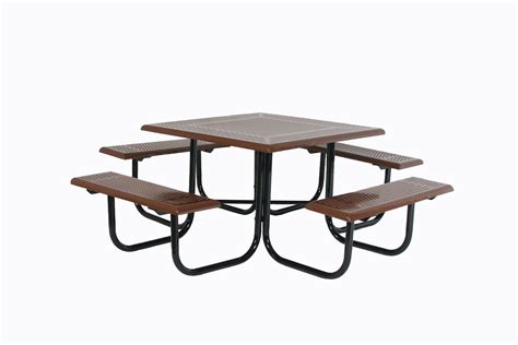 Square Picnic Table with 1 5/8 Frame - Bluegrass Playgrounds, Inc.