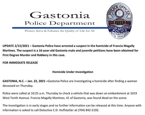 Gastonia Police have arrested... - Gastonia Police Department